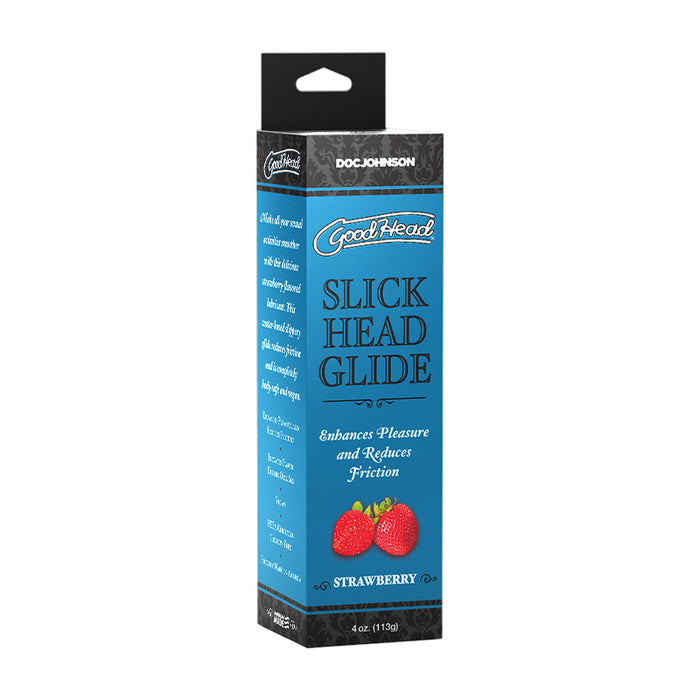 GoodHead Slick Head Glide Strawberry 4 oz.
