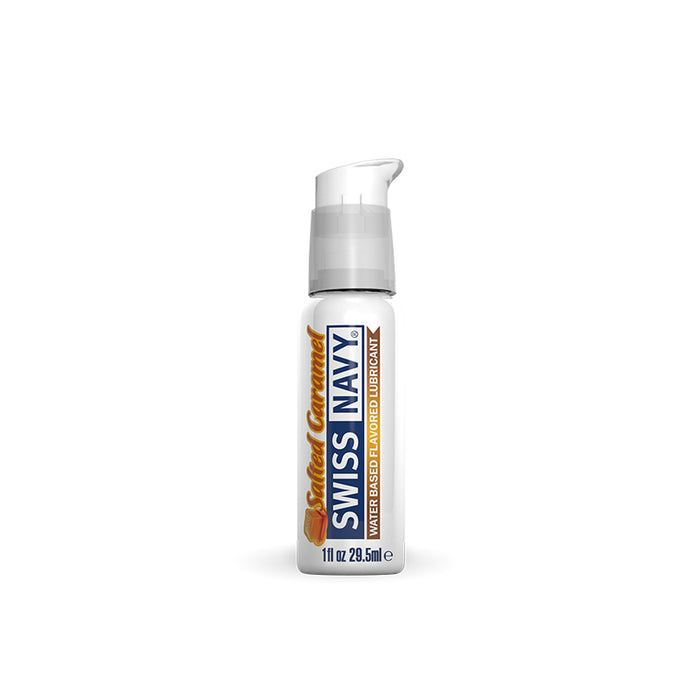 Swiss Navy Salted Caramel Flavored Lubricant 1 oz.