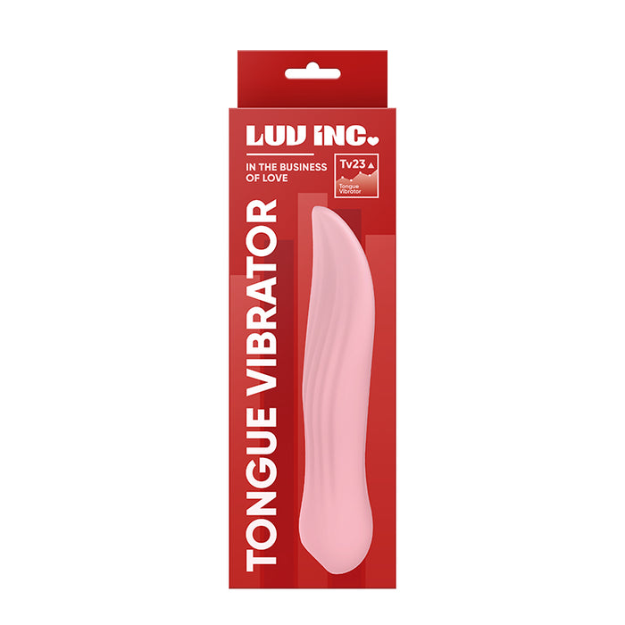 Luv Inc Tv23 Tongue Vibrator Rechargeable Silicone Pink