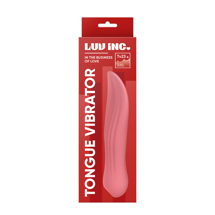 Luv Inc Tv23 Tongue Vibrator Rechargeable Silicone Coral
