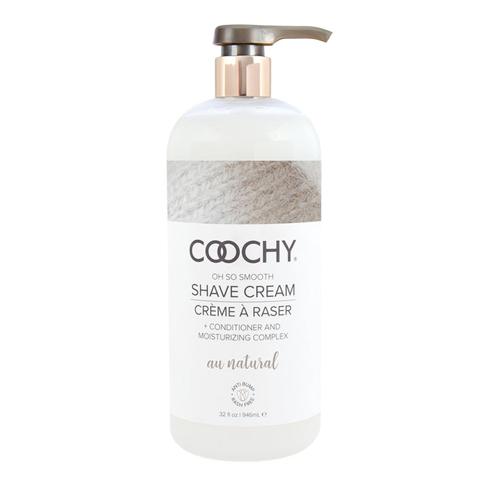 Coochy Shave Cream Au Natural 32 oz.