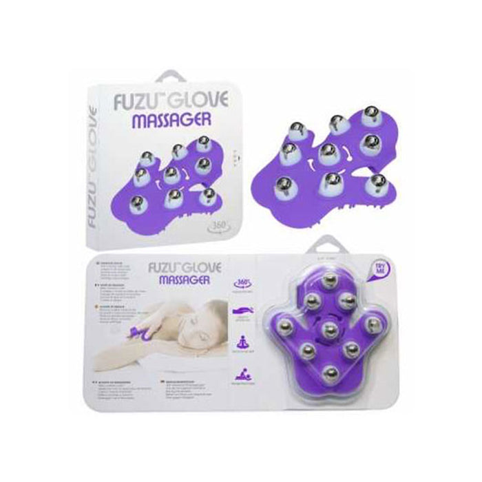 Fuzu 360° Massage Glove Neon Purple