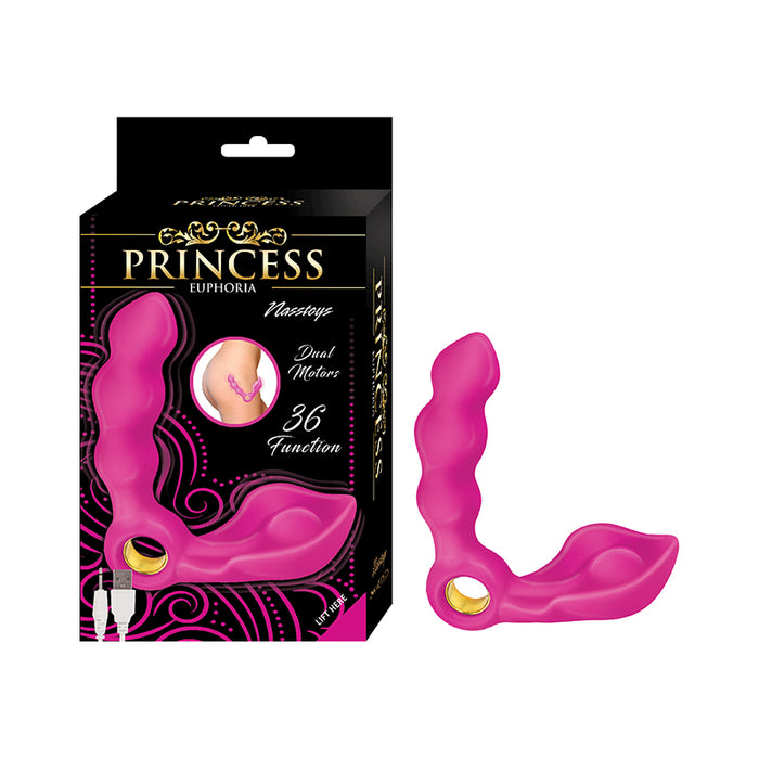Princess Euphora Dual Stimulator Silicone Pink