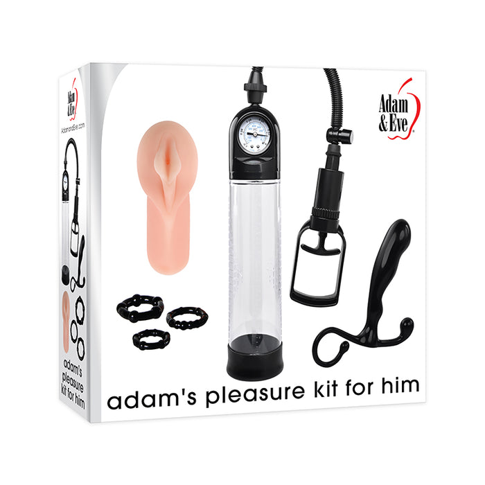 Adam & Eve Adam's Pleasure Kit For Him 6-Piece Set
