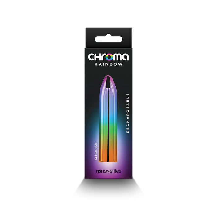 Chroma Rainbow Rechargeable Vibrator Medium