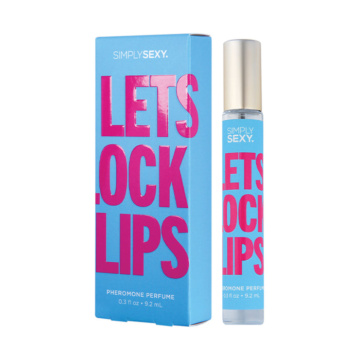 Simply Sexy Pheromone Perfume Let's Lock Lips 0.3Floz/9.2Ml
