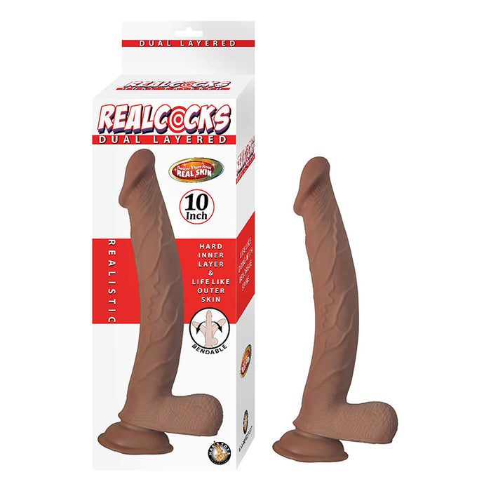Realcocks Dual Layered 10 in. Brown