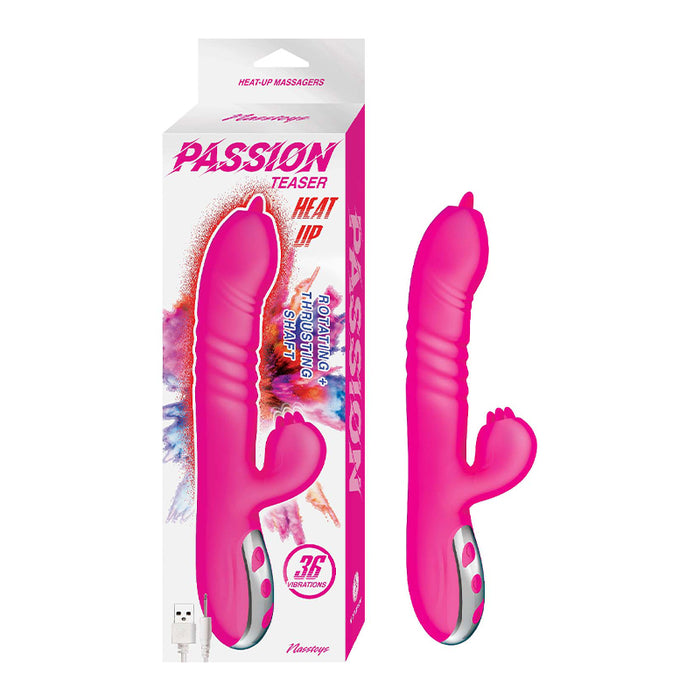 Passion Teaser Heat Up Dual Stimulator Pink