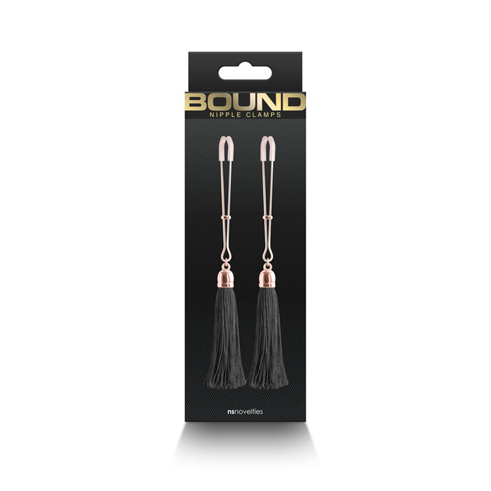 Bound Nipple Clamps T1 Black