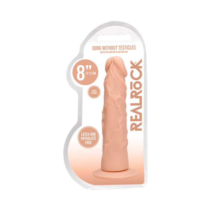 RealRock Skin 8 in. Dildo Beige