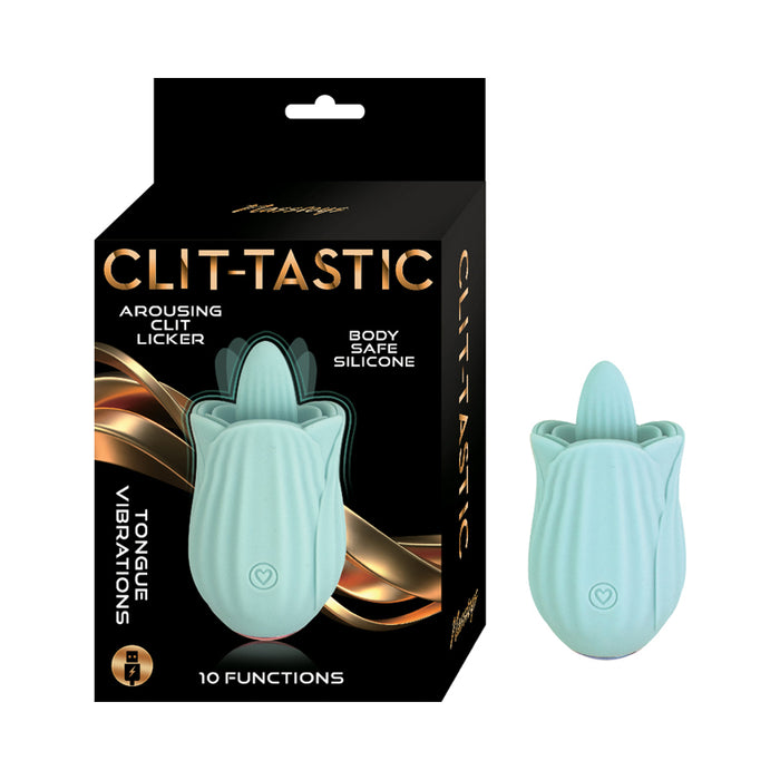 Clit-Tastic Arousing Clit Licker Aqua