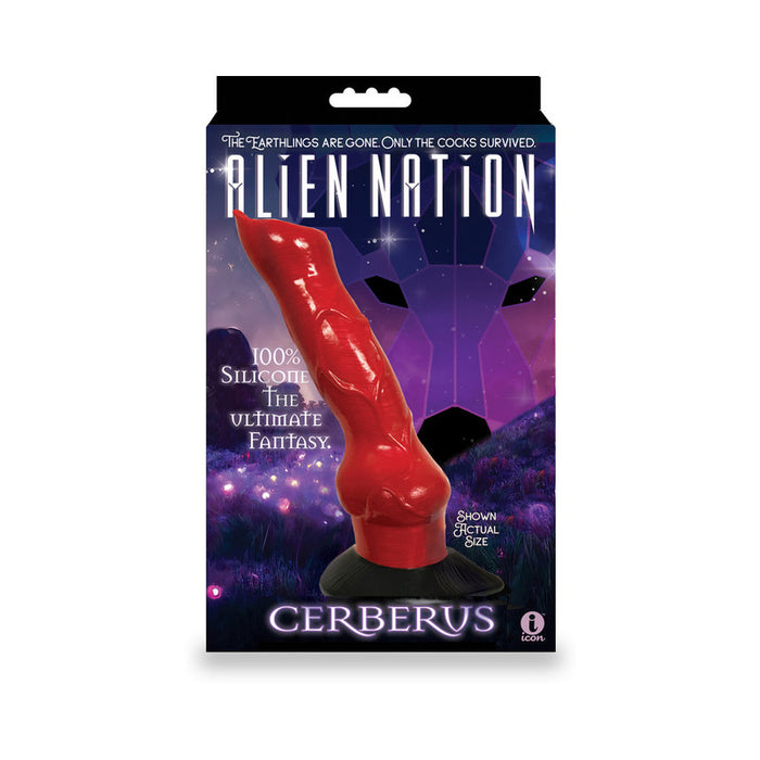 AlienNation Cerberus 8 in. Silicone Dildo