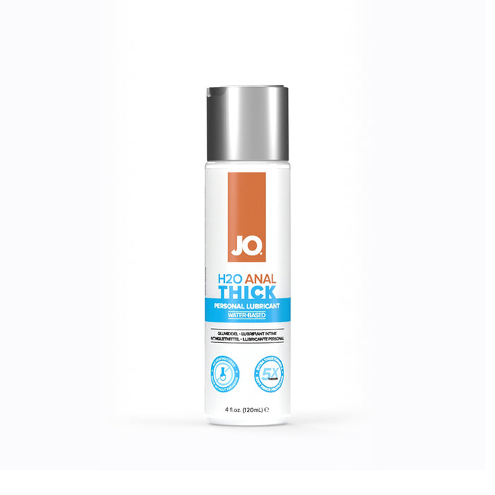 JO H2O Anal Thick Water-Based Lubricant 4 oz.