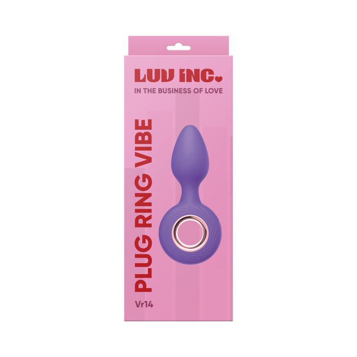 Luv Inc Vr14: Plug Ring Vibe Purple