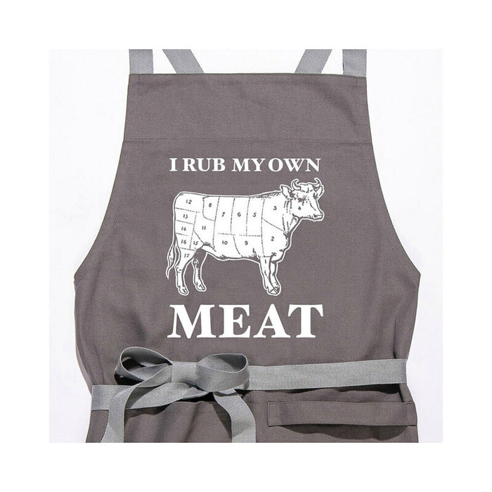 Twisted Wares I Rub My Own Meat Apron