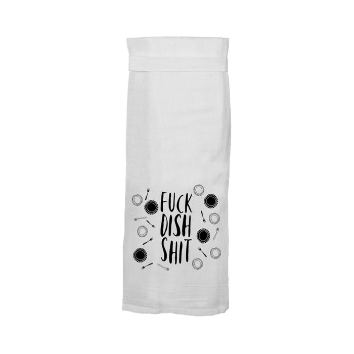 Twisted Wares Fuck Dish Shit Flour Towel